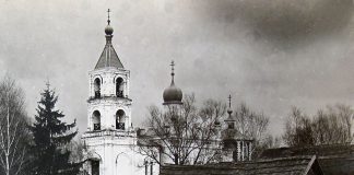 Церкви владений Траханиотовых: Успенская в Трахонеево, Спасская в Павельцево и Покровская в Ивакино Храм Успения Пресвятой Богородицы в Трахонеево. 1908 год.