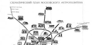 Московское метро и прочие схемы 1958 года